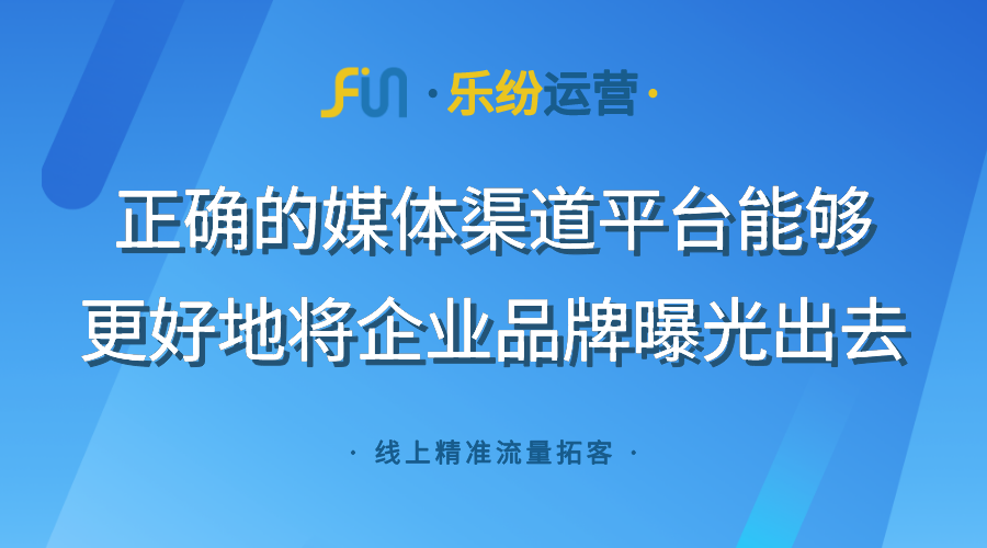 企业品牌网络推广营销